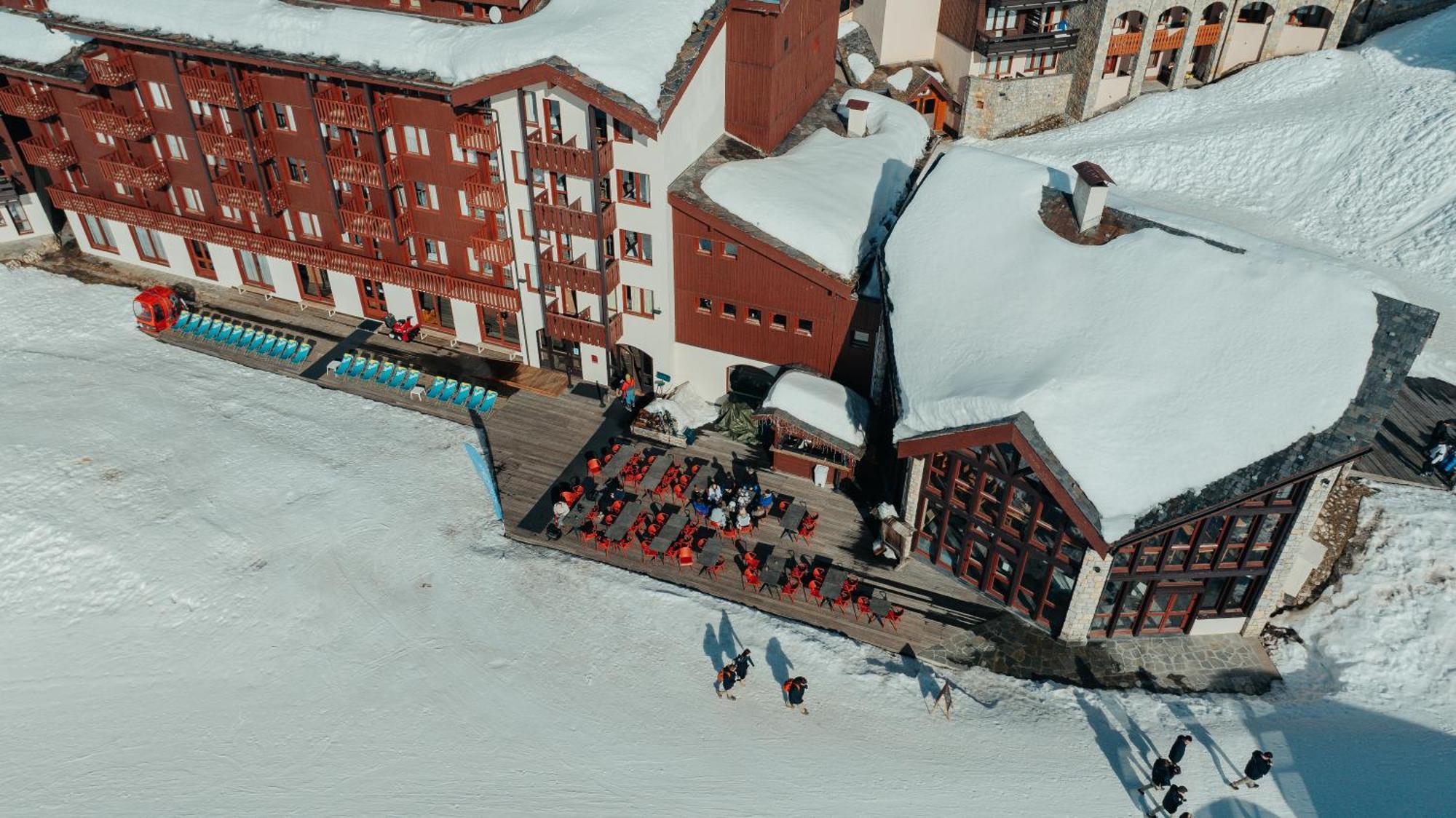 Hotel L'Eden Des Cimes - Vacances Bleues - Belle Plagne 2100 La Plagne Ngoại thất bức ảnh